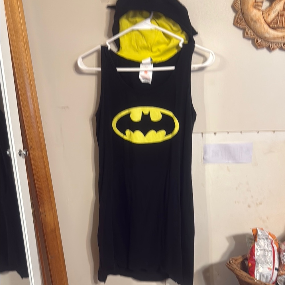 Kids Black and Yellow Superhero Costume